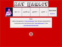 Tablet Screenshot of kayhanley.com